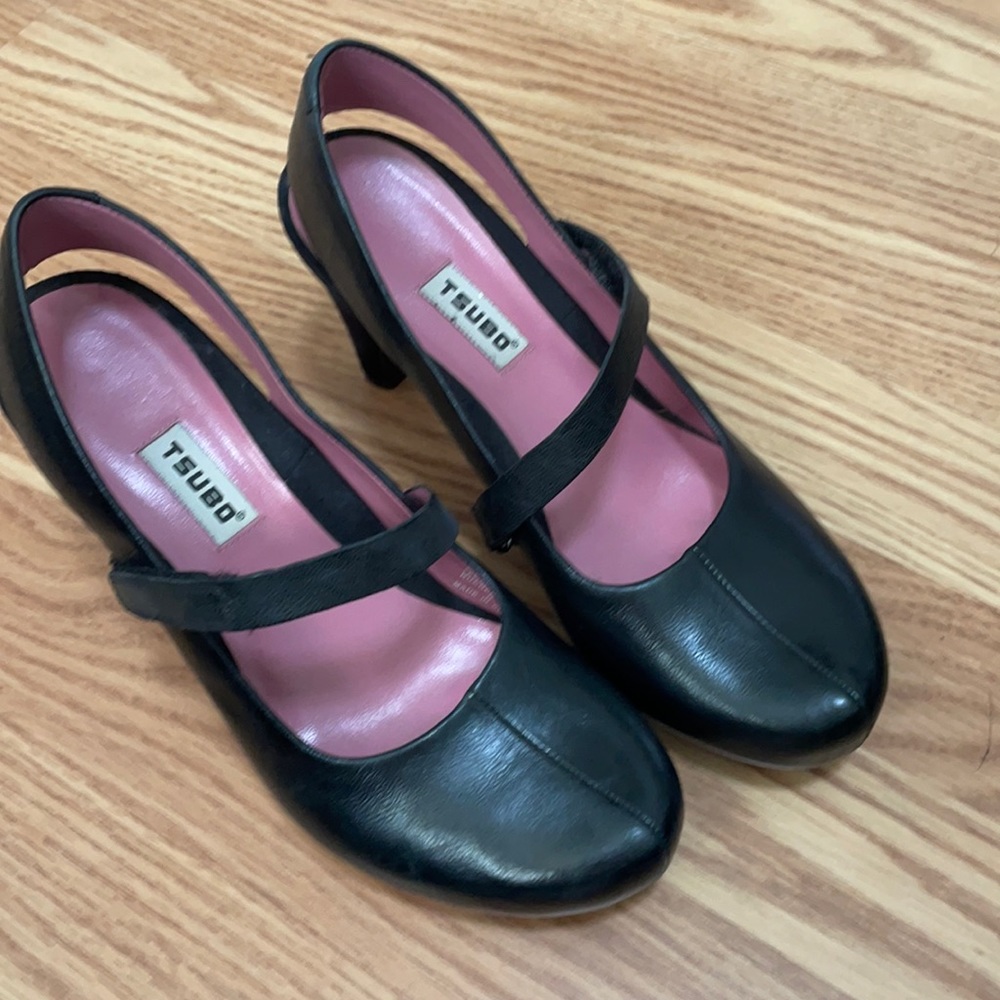 Tsubo open back pumps